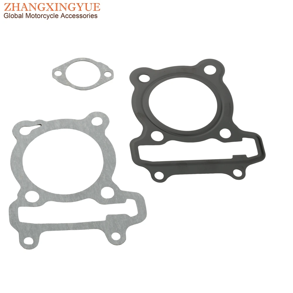 Scooter Big Bore Cylinder Gasket Set Top End For SYM Symphony Sr125 Orbit 125 Jet 4 GR Arab XS 125cc Upgrade 180cc 4 Stroke