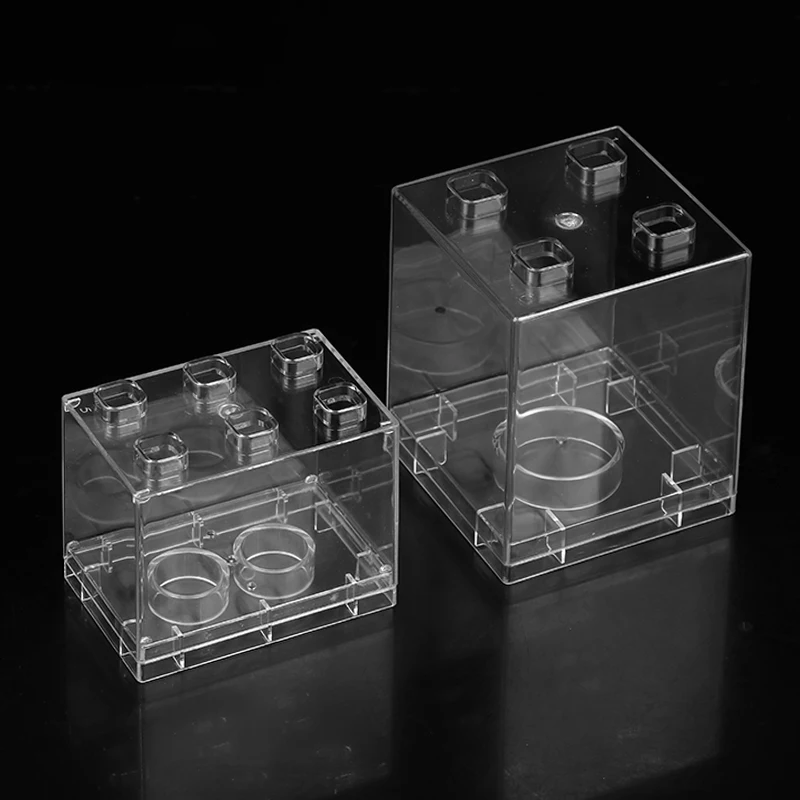 1Pcs Auto Modelle Lagerung Box Figuren Display Boxen Acryl Box Staubdicht Schutz Vitrine Sammlerstücke Display Box