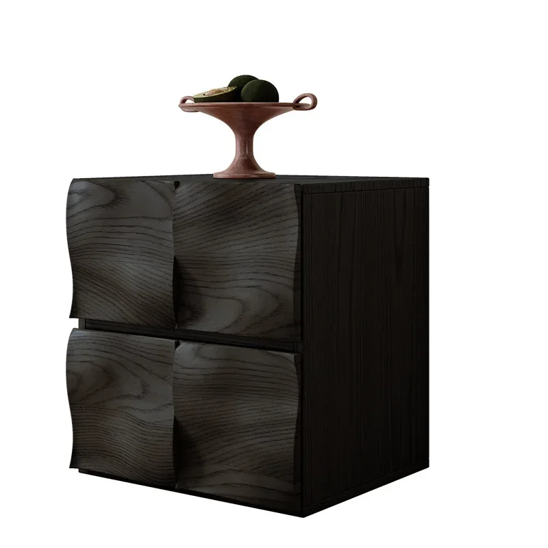 

Medieval Module Combination Cabinet Living Room Multifunctional Locker Sofa Side Cabinet French Retro Bedside Table TV