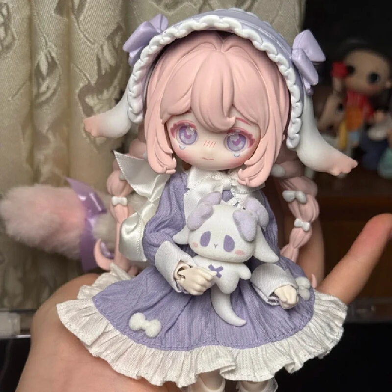 Original Lulu Spirit Story Series 1/12 Bjd Blind Box Movable Doll Kawaii Anime Figure Decor Trendy Toy Collection Birthday Gifts