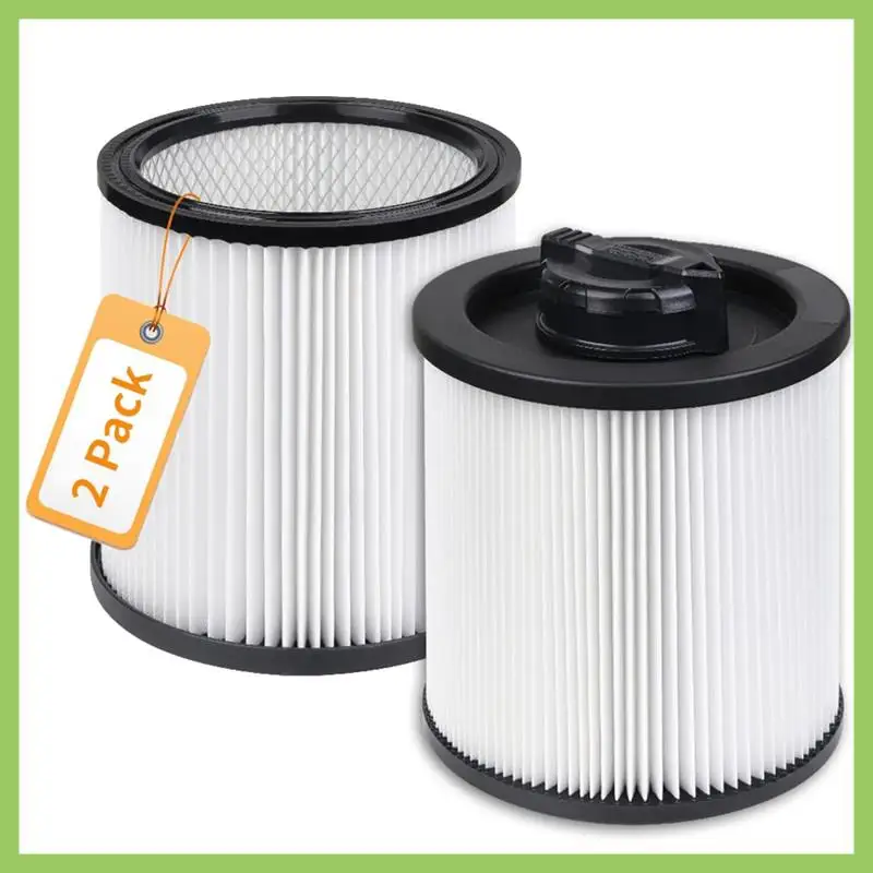 

DXVC6910 Cartridge Filter Parts Accessories For Wet Dry Vacuum Cleaners 6-16 Gallon, Compatible With For DXV06P