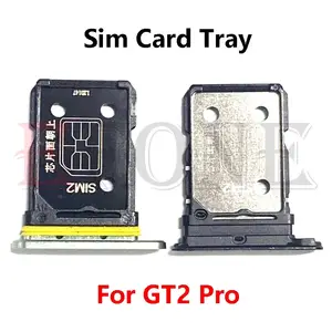 Bilashmart 10 OPPO Realme GT 3 5 2 5G GT3 GT5 GT2 Pro SIM Card Tray Holder Slot Adapter Replacement Repair Parts