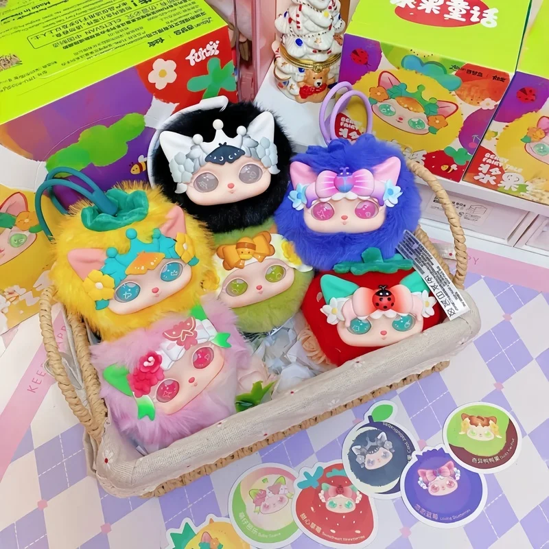 

New Original In-Stock FUNII Fuli Li Berry Fairy Tale Cute Trendy Blind Box Handmade Figurine Desktop Collection Ornament Toy Gif