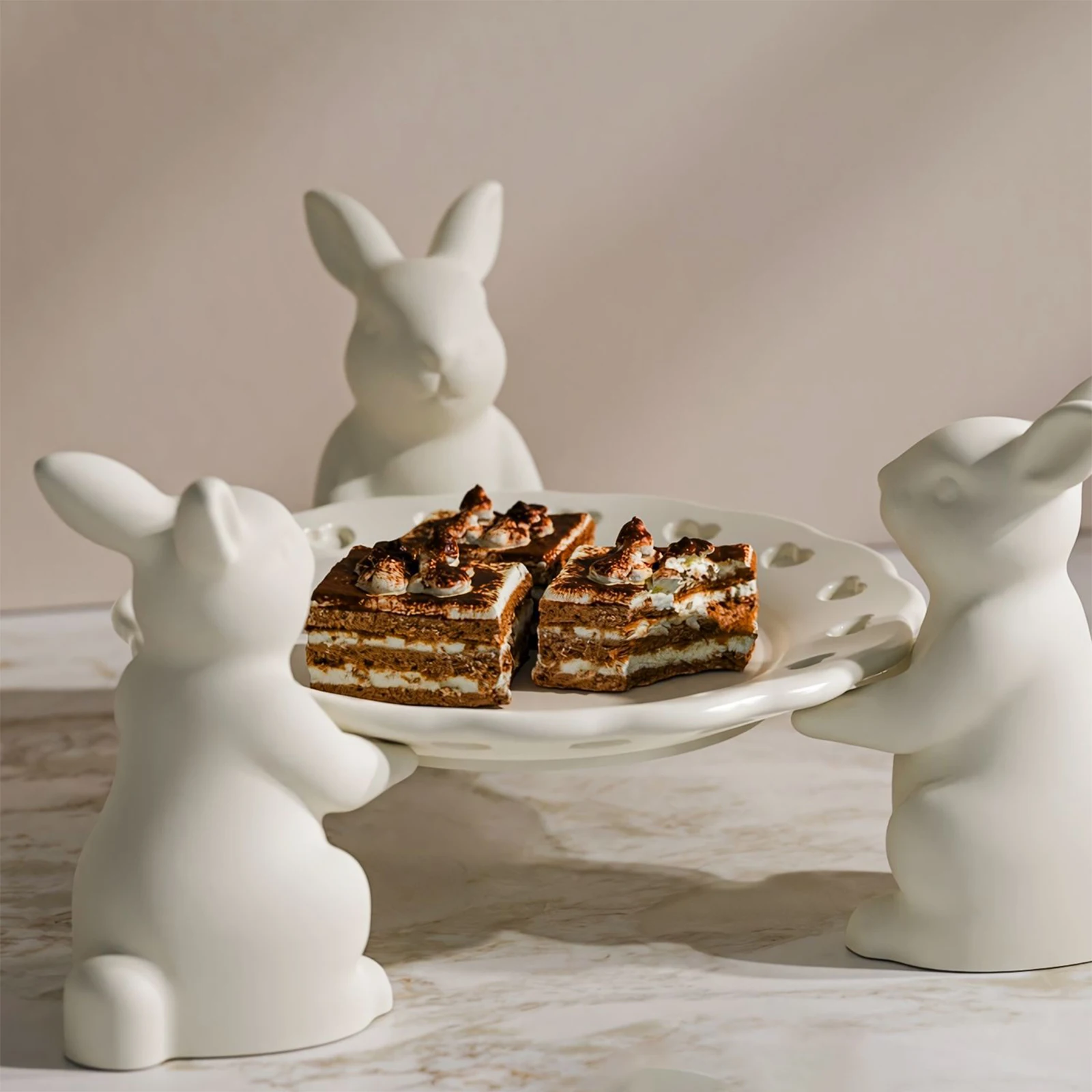 Multipurpose Silicone Molds DIY Rabbit Offer Ornament Epoxy Molds for Home Decor & Candle Making Wave Spiral Molds