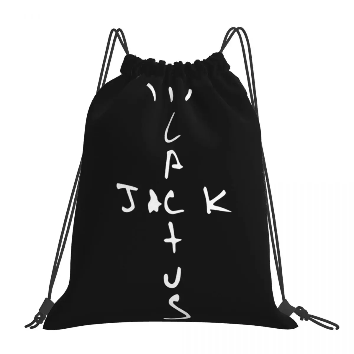 Best Logos Jack Cactus Backpacks Casual Portable Drawstring Bags Drawstring Bundle Pocket Storage Bag Book Bags Travel Students