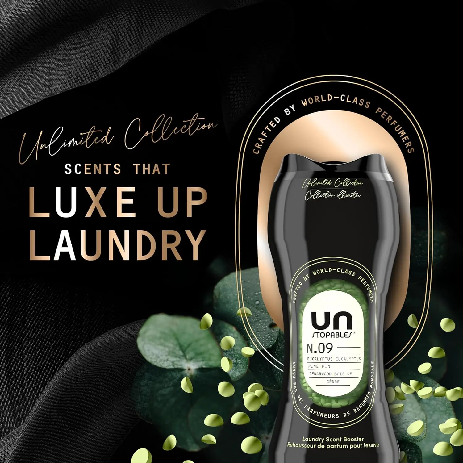 Unstopables Unlimited Collection In-Wash Laundry Scent Booster Beads, No. 09, Fine Fragrance, Long-Lasting Fresh Scent Beads, 21 - view 2