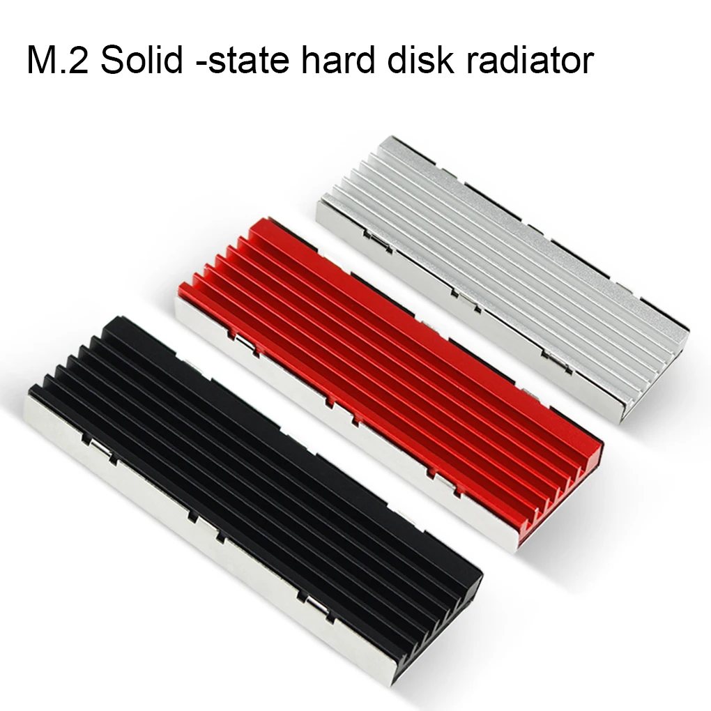 Efficient Heatsink For M2 SSD Corrosion Rust Prevention Resistant To Dirt Solid-state Drive Heatsink Black single layer