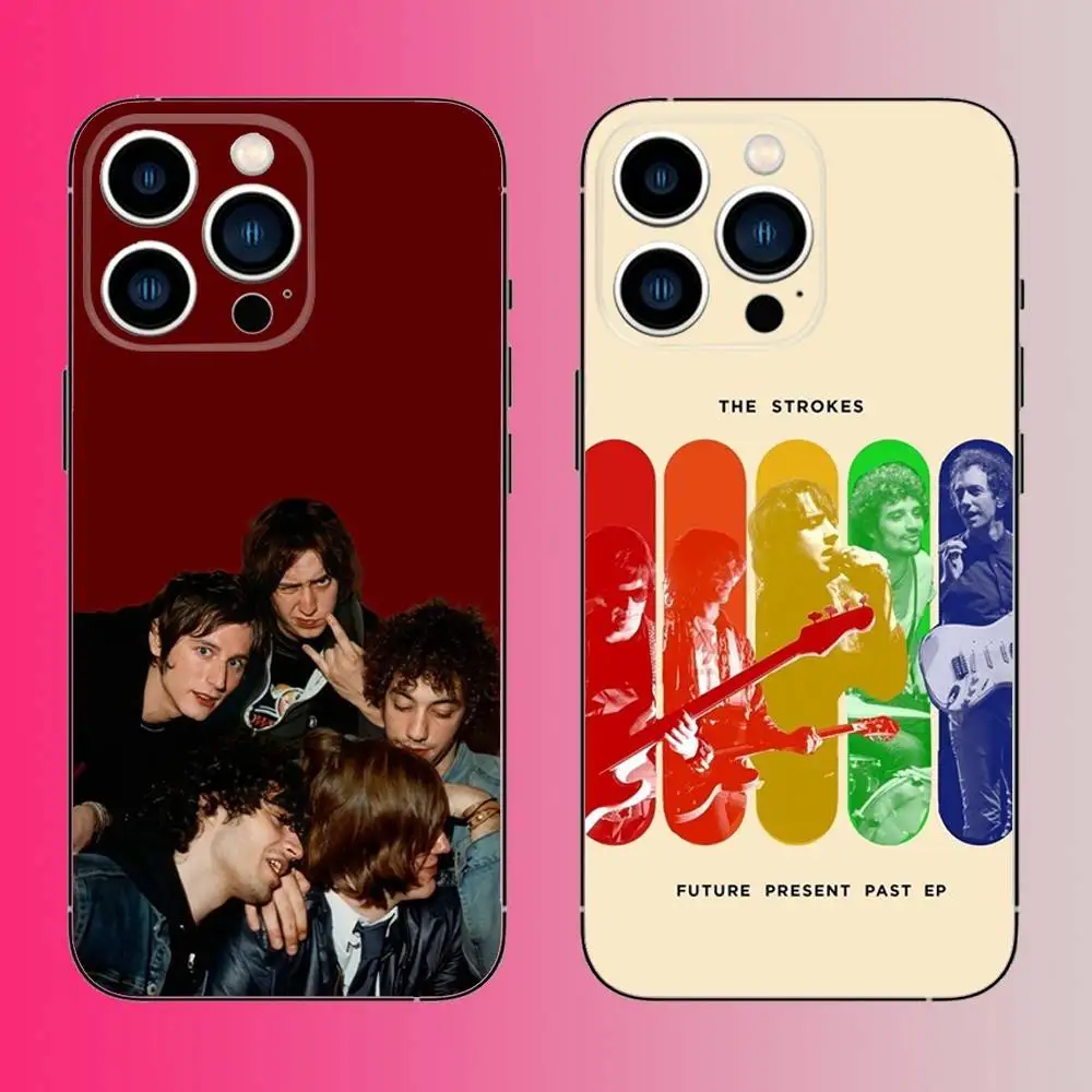 

The S-Strokes Phone Case For iPhone 16,15,14,13,12,11,Pro,Max,Plus,Mini,X,XS,XR,8,7,6,S,SE Soft Black Case