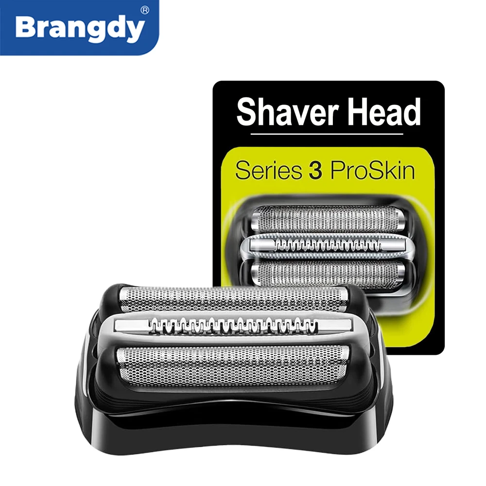 Brangdy 32B Electric Shaver Replacement Head for Braun Series 3 3000s 3010s 3020s 3040s  3050cc 3070cc 3080s Beard Trimmer