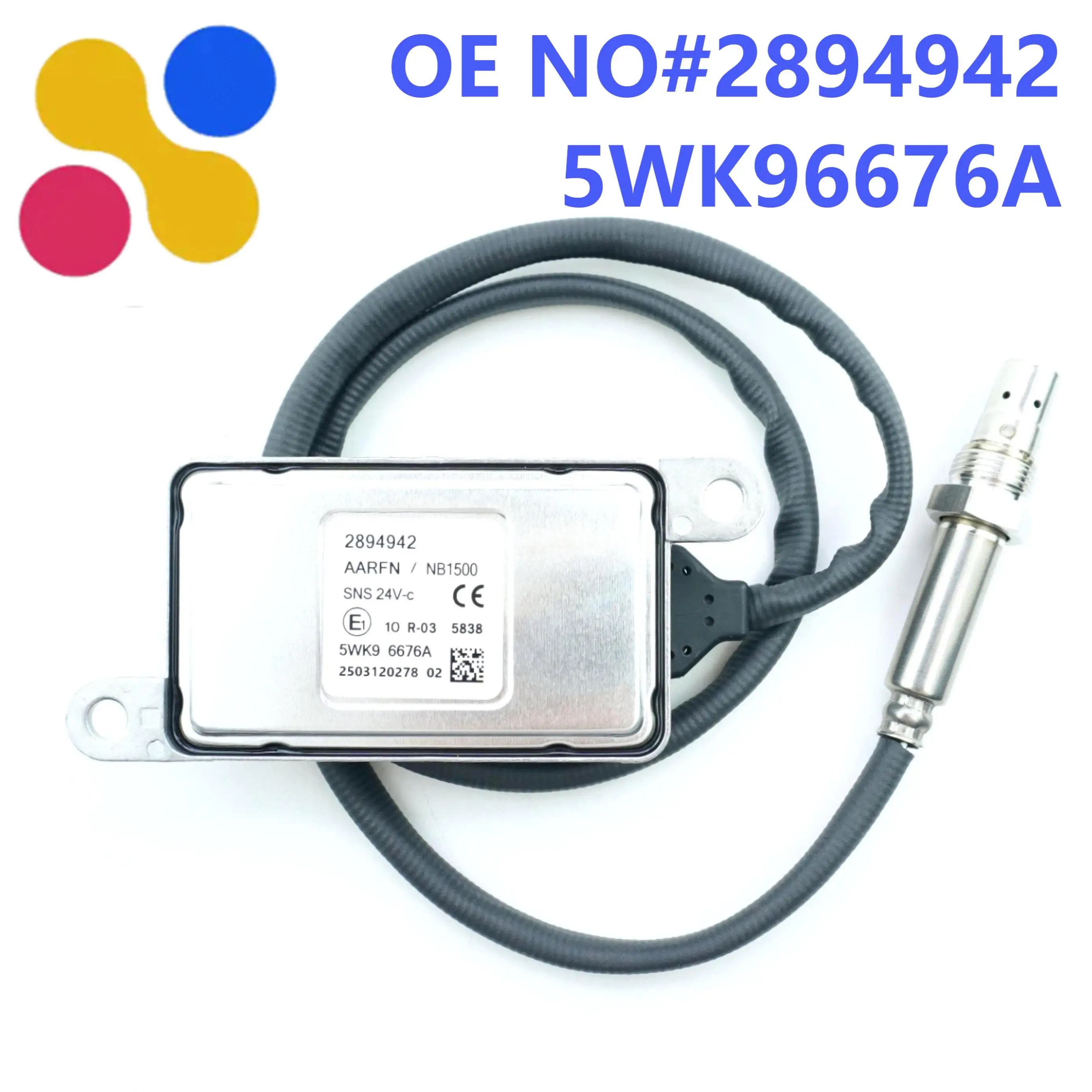 

2894942 5WK96676A Производитель датчиков NOx, прямая поставка датчика оксида азота 5WK9 6676A для Cummins 24 В