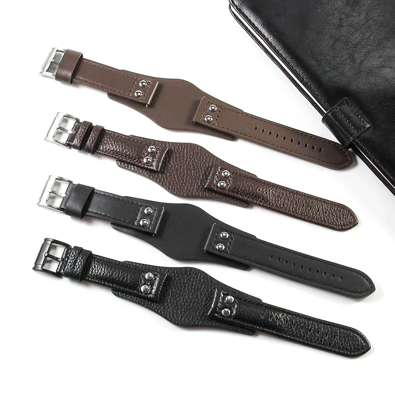 

For Fossil Ch2564 Ch2565 Ch2891 Ch3051 Sweatproof Breathable Watch Strap High-end Genuine Cowhide Leather Watchbands 22mm