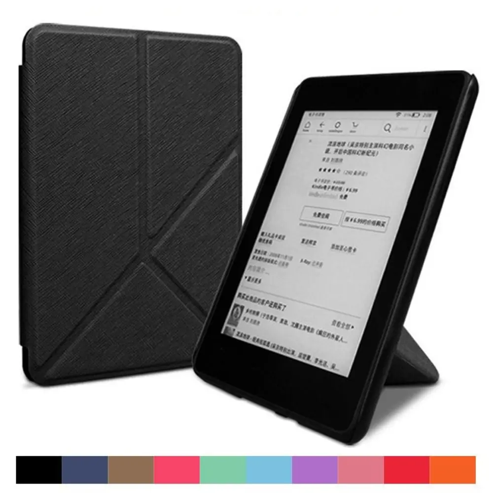 6-6.8 inch M2L3EK eReader Case Multi-folding Stand Auto Wake/Sleep C2V2L3 Protective Cover for Kindle Paperwhite 5 2024