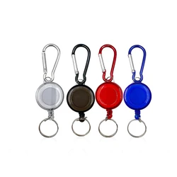 Fishing Retractable Key Chain Gear Combo Cord Easy Release Badge Holder Fly Fishing Zinger Retractor Fishing Tackle Accessories