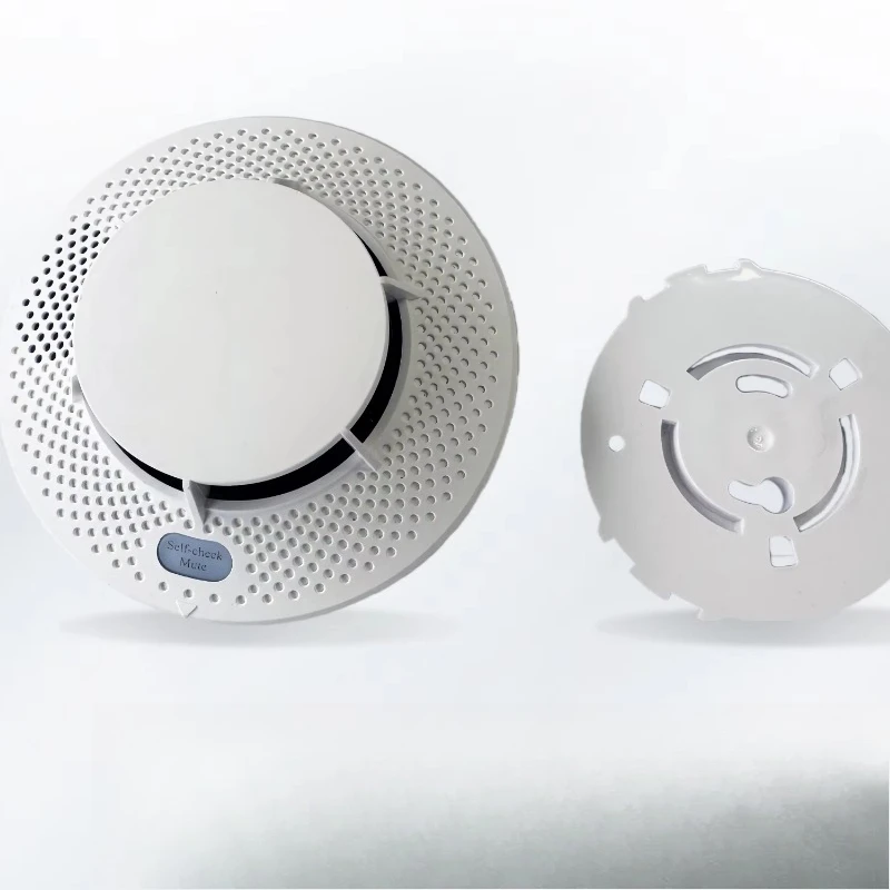 

Wireless Fog Detector, Battery Powered Photoelectric Fire Alarm Sensor