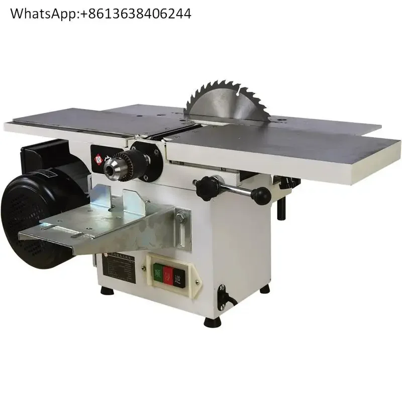 Woodworking combination table planer chainsaw drilling three-function combination machine tool electric planer planer table saw