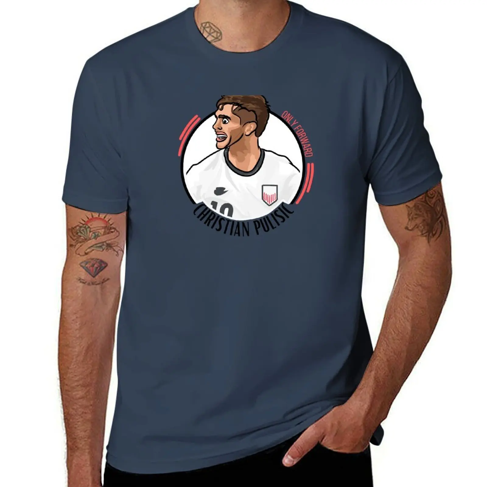 

Christian Pulisic T-Shirt Halloween Theme T-Shirt