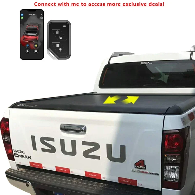 

Zolionwil Electric Lid Cover Roller Covers For Trucks Pickup Bed Tonneau Cover For ISUZU D-MAX