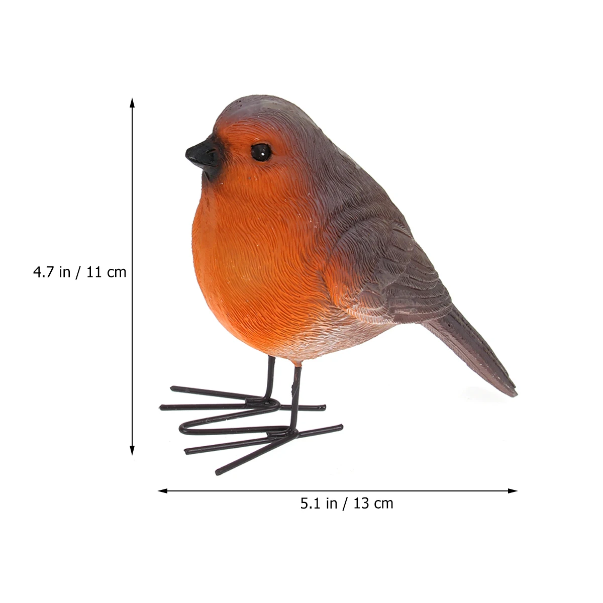 

2Pcs High Quality Resin Bird Figures for Indoor Decoration Perfect As A Unique Gift Choice Bird Model Animal Model
