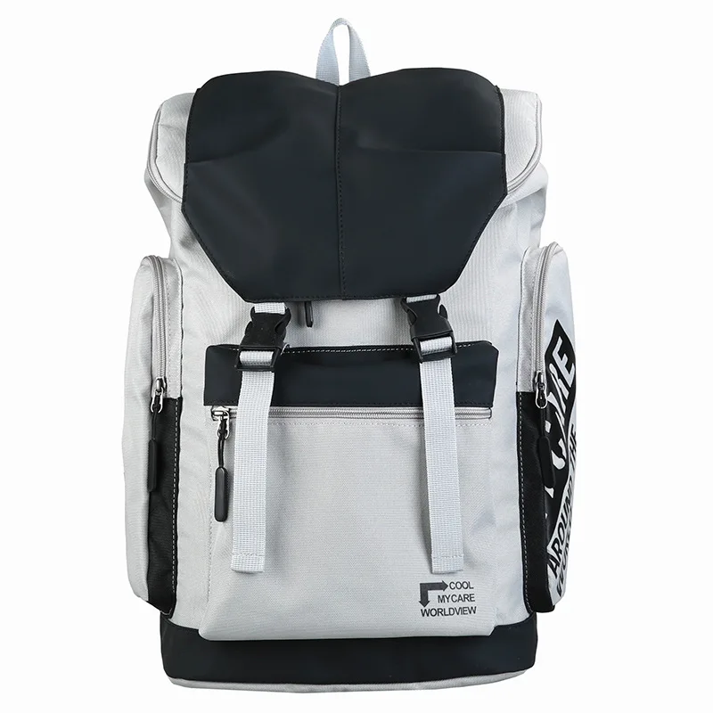 

Schoolbag High School Male Outdoor Leisure Sports Tooling Wind Backpack College Student Multi-functional Day Computer Bag