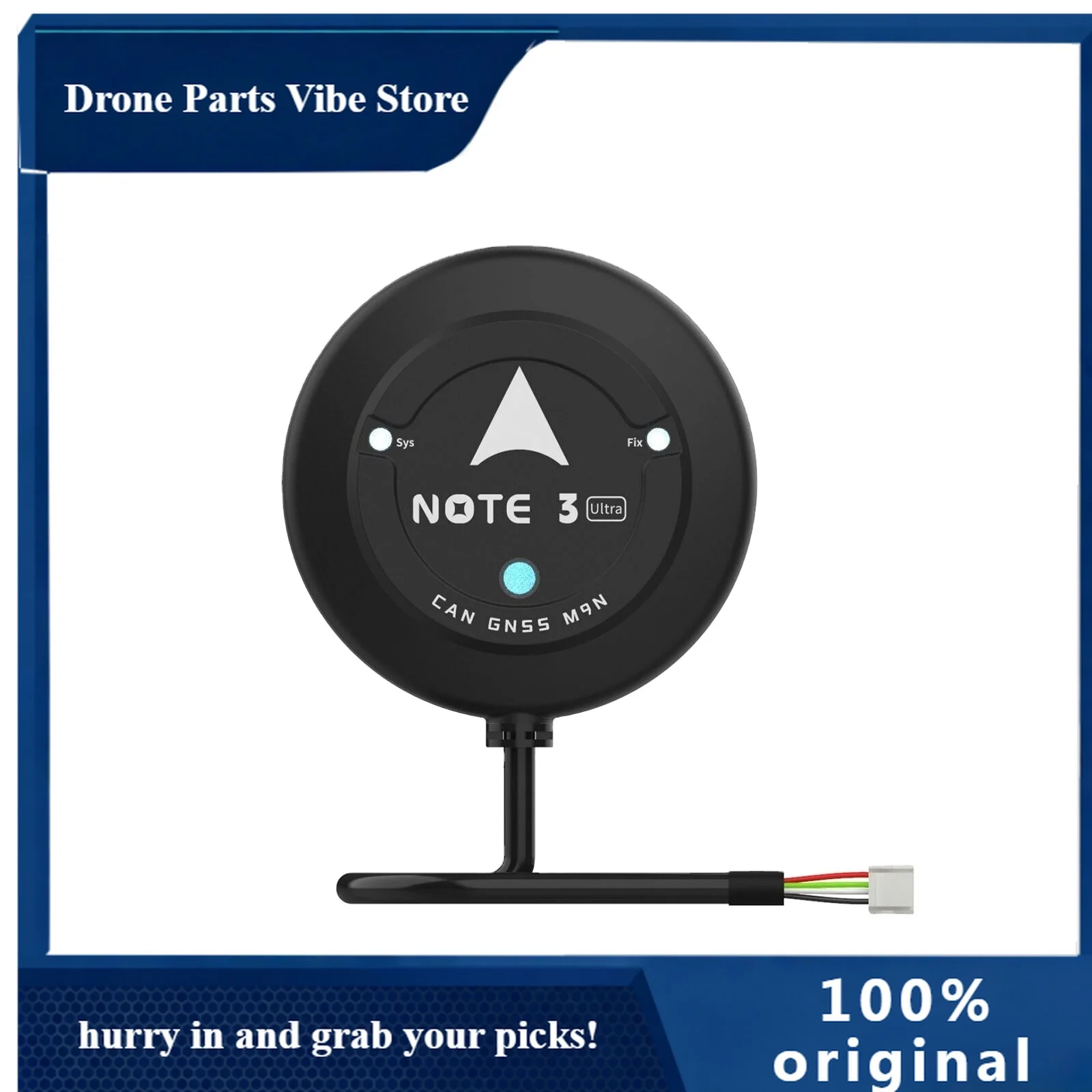 

APNOTE 3 GPS Navigation and Positioning Module Ultra CAN U-AV Dr-ones with Plastic RC Airplane Parts Motors Servos for Boys