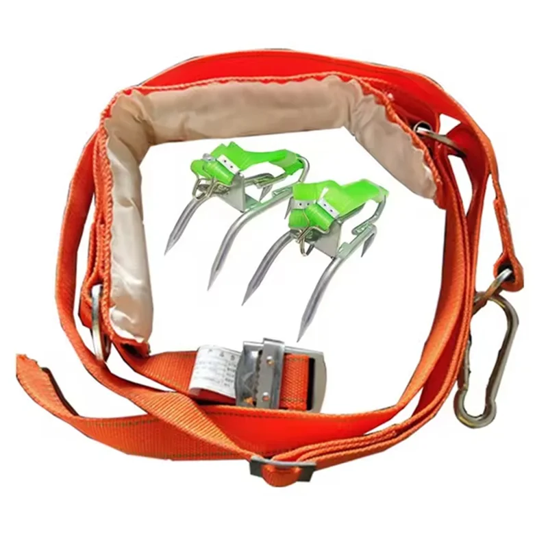 

SEWS-Hunting And Picking Fruit Coconut Tree Climbing Kit With Non-Slip Climbing Spikes And Spurs