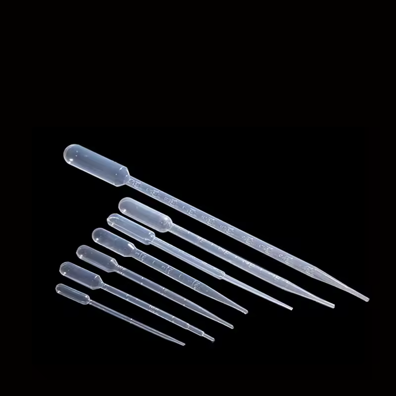 10 Pieces 0.2 / 0.5 / 1/2/3/5 / 10ML Laboratory Pipette Plastic Disposable Graduated Container Liquid Dropper Equipment Straw - Image 4