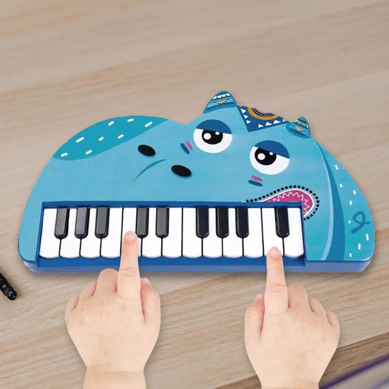 Interactive Piano Toy with Musical Sounds and Animal Themes for Learning