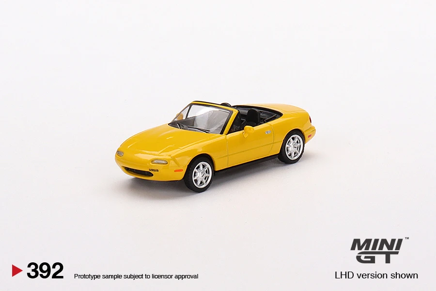 MINI GT 1:64 Eunos Roadster Sunburst /Miata MX-5 (NA) Diecast Model Car