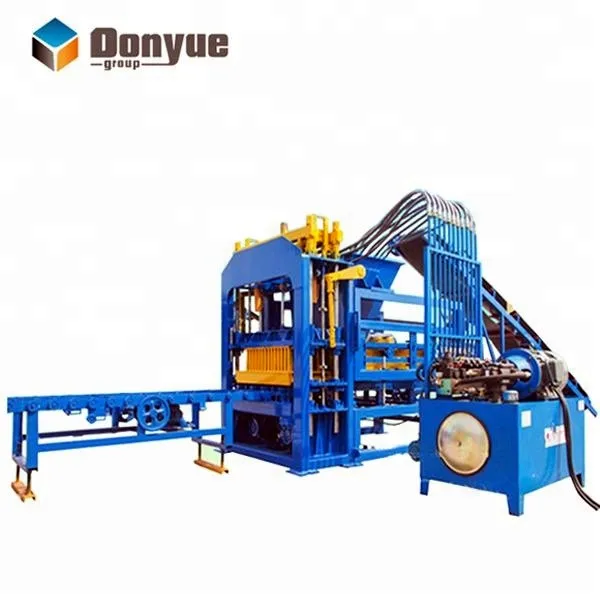 QT6-15  Fully Automatic Block Making Machine Building Concrete Block