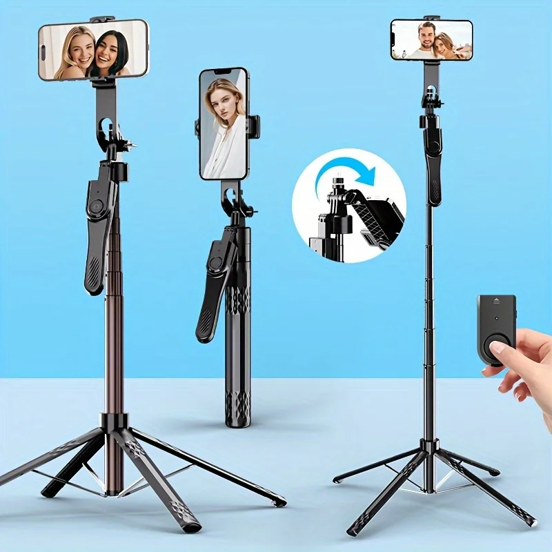 

Палка для селфи из алюминиевого сплава, штатив для мобильного телефона, палка для селфи, ручной стабилизатор, напольный телескопический столб, кронштейн для прямой трансляции