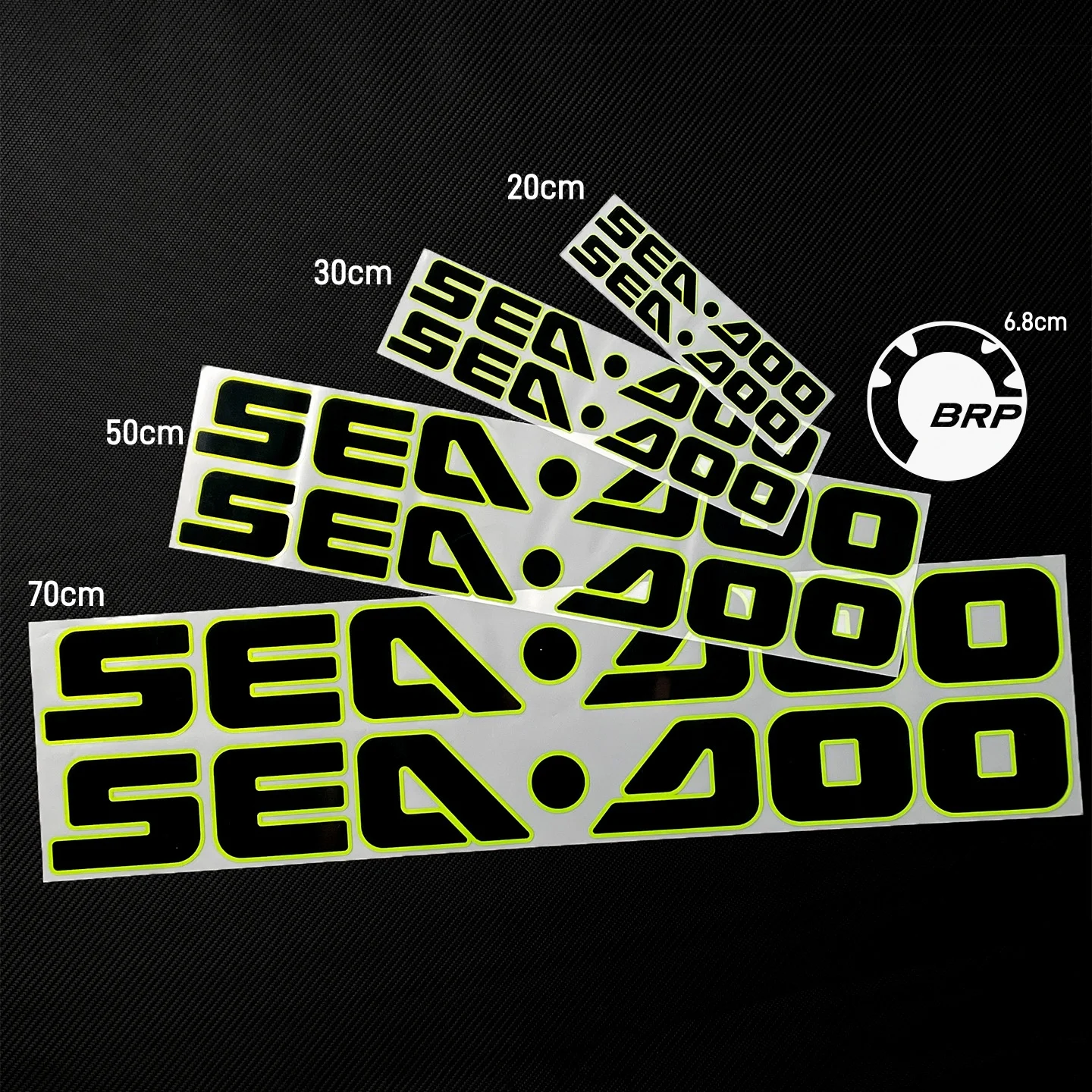 Jet Ski Stickers Water Scooter Vinyl Green Sticker Boat Decal Spark 300 GTS GTX GTI GTR WAKE RXP Parts for BRP SEADOO Sea-doo - view 2