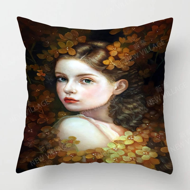 Home living room natural and Animal Styles decoration cushion cover home  throw pillow covers45*45 pillowcase40x40cm 50x50 45x45