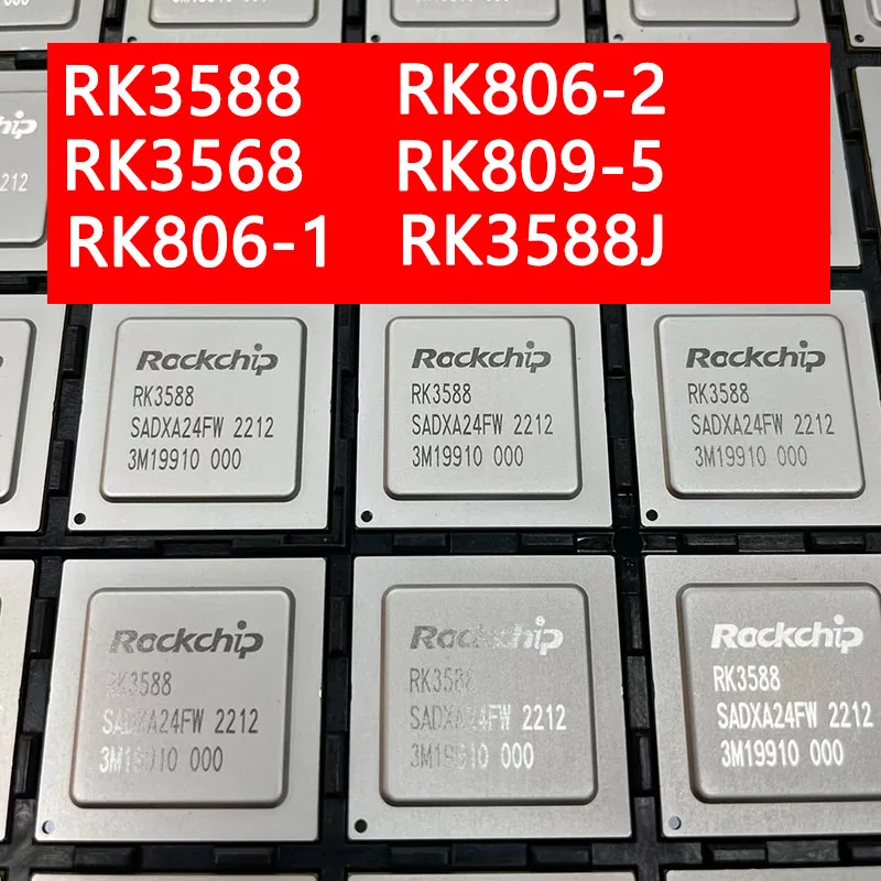 RK3588 RK3568 RK809-5 RK806-1 Main Control Board Chip BGA Core board CPU Electronic Component Integrated Chip Ic New