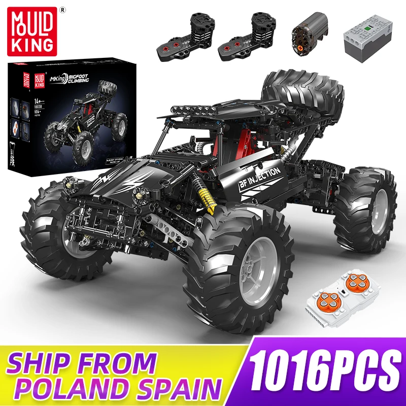 Mould King 18038 Technical Buggy Off Road Racing Car Remote Controlled Building Blocks Cool Car Toy for Boys