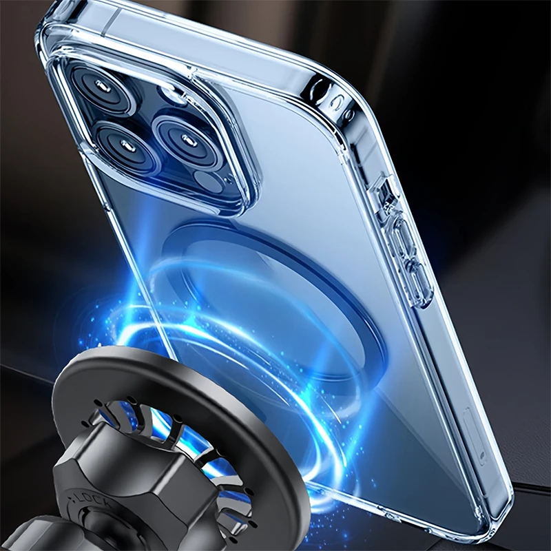 Anti Vibration Auto Magnetische Telefon Halter Stehen Für Mercedes Benz GLA 2015-2019 & CLA 2013-2019 Fit alle Handys Halterung – Detail 5