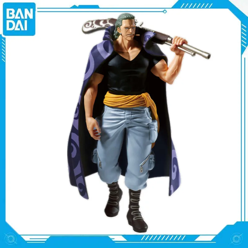 Bandai Genuine Anime One Piece Red Haired Pirates Ben Beckman THE Departure Character Figure Model 17cm PVC Toy Gift Collection