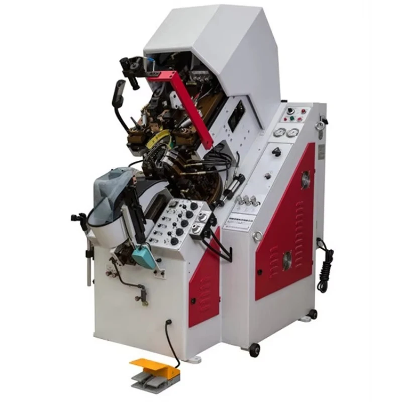 Rubber PU Safety Sports Kids Shoes Making Automatic Hydraulic Shoe Toe Lasting Machine Price - view 6
