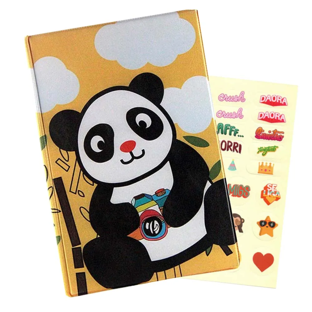 Photo Album 10x15 Panda Yellow-5188-6658/033 + ADHESIVE