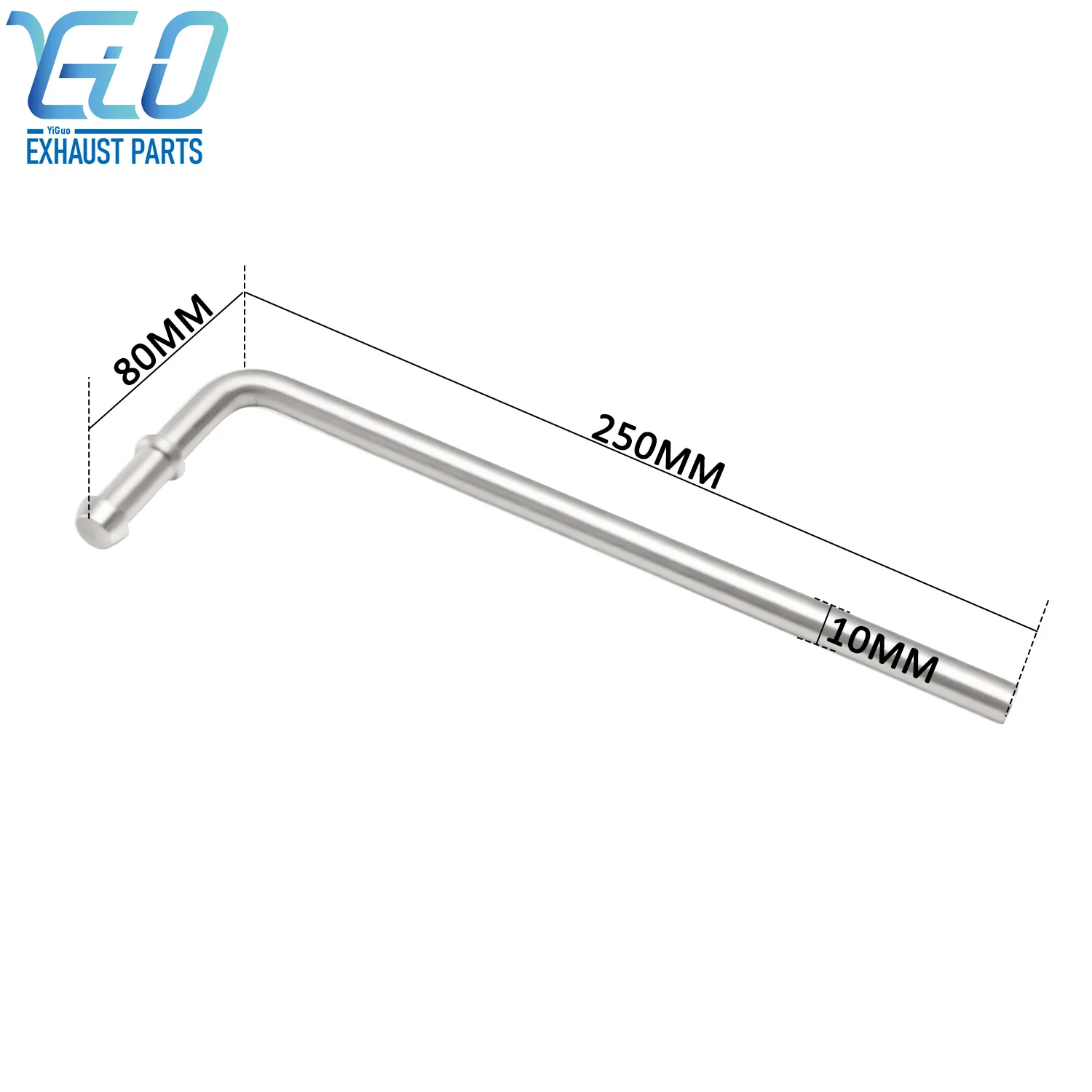 Universal Car Exhaust Muffler Hanging Hook 304 Stainless Steel Bracket Mount Holder Exhaust Pipe Support 0 Degrees 90 Degrees