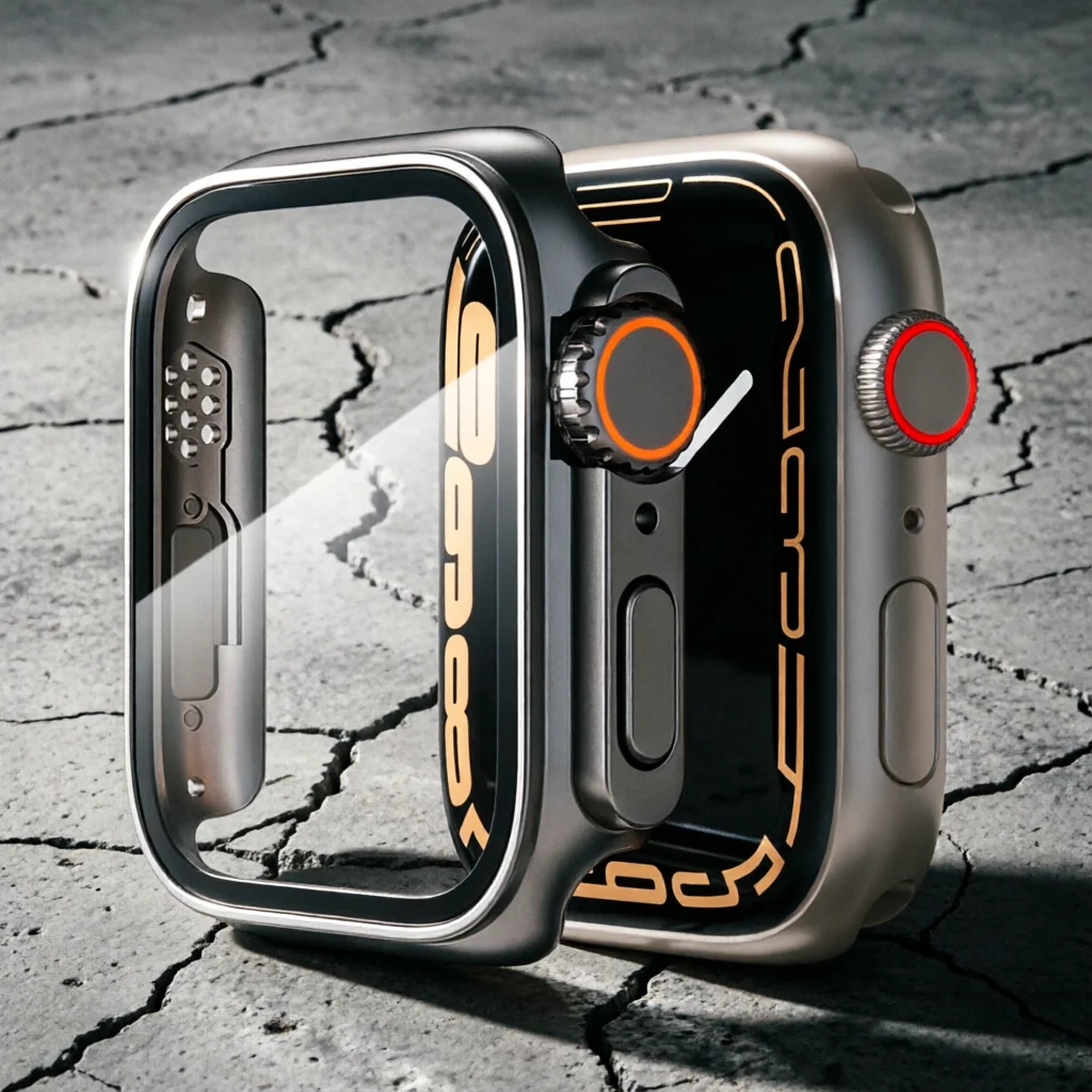 Wechselhülle für Apple Watch 46mm 44mm 45mm 41mm 40mm 38 42mm Displayschutzabdeckung Bumper iWatch 9 8 7 SE 6 5 4 3 2 1