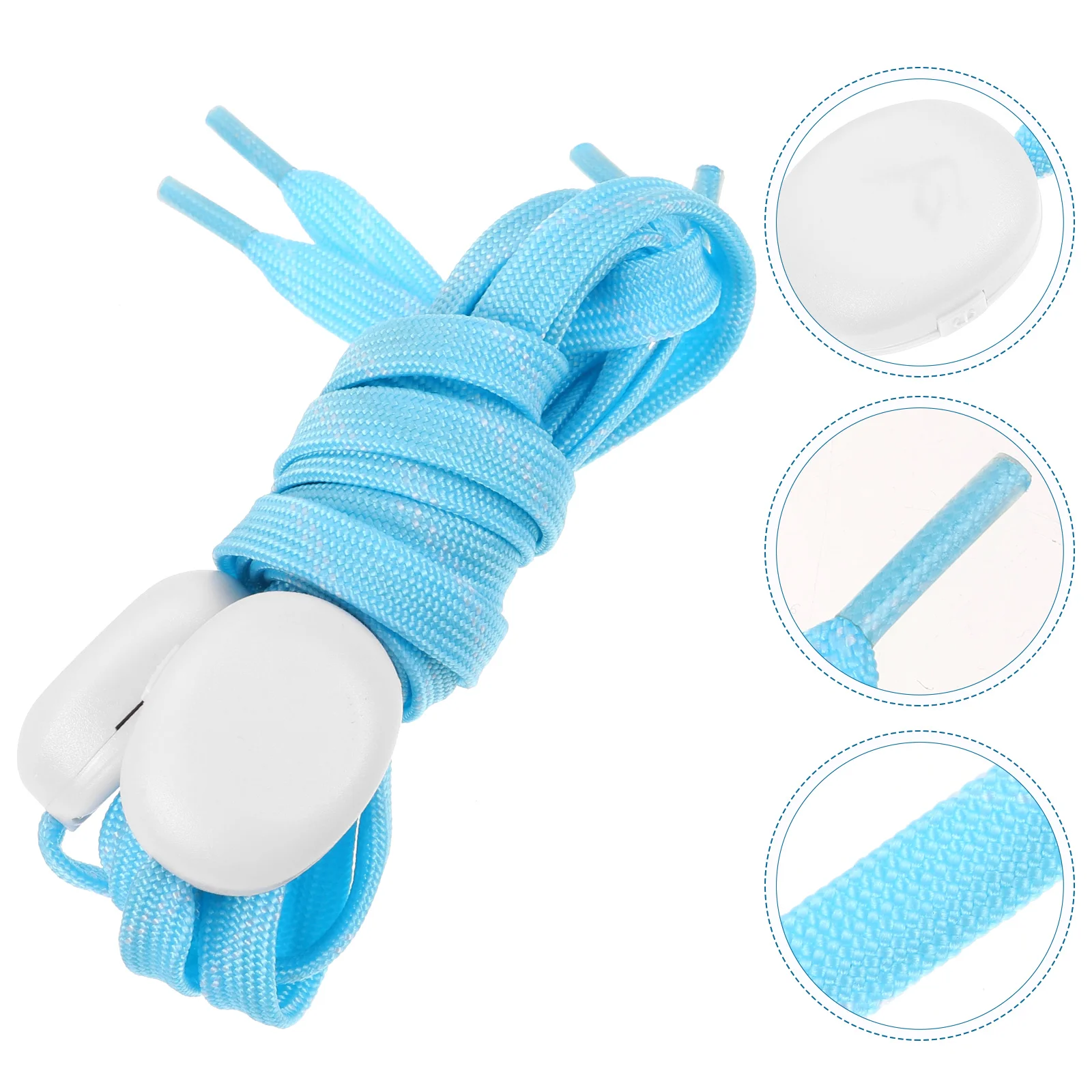 Shoes Lace Luminous Laces LED Shoelaces for Women Light up Ribbon Party Blue Man