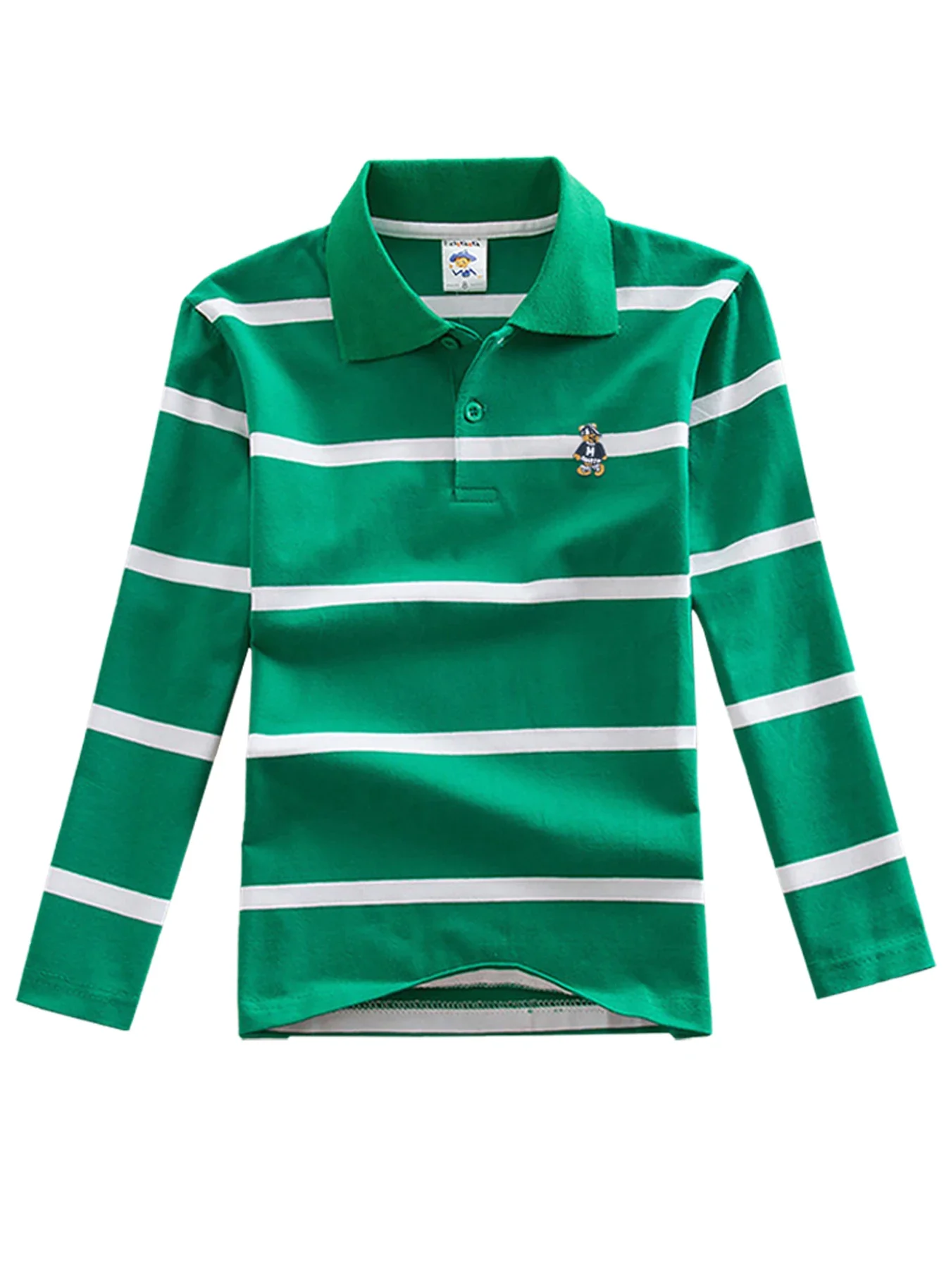 

Boy's Polo Shirts Children Kids Golf T Shirt Long Sleeves Casual Top For Daily And Outdoor Wear
