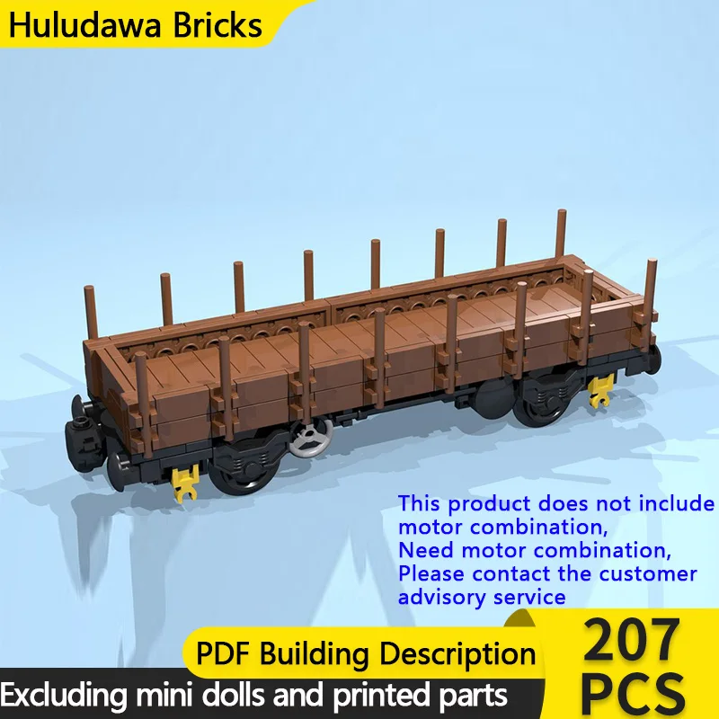 

Модель городской автомобиль MOC, строительные кирпичи, 4-колесный коричневый кол, универсал, модульная технология, детские праздничные подарки, сборка игрушек, костюм