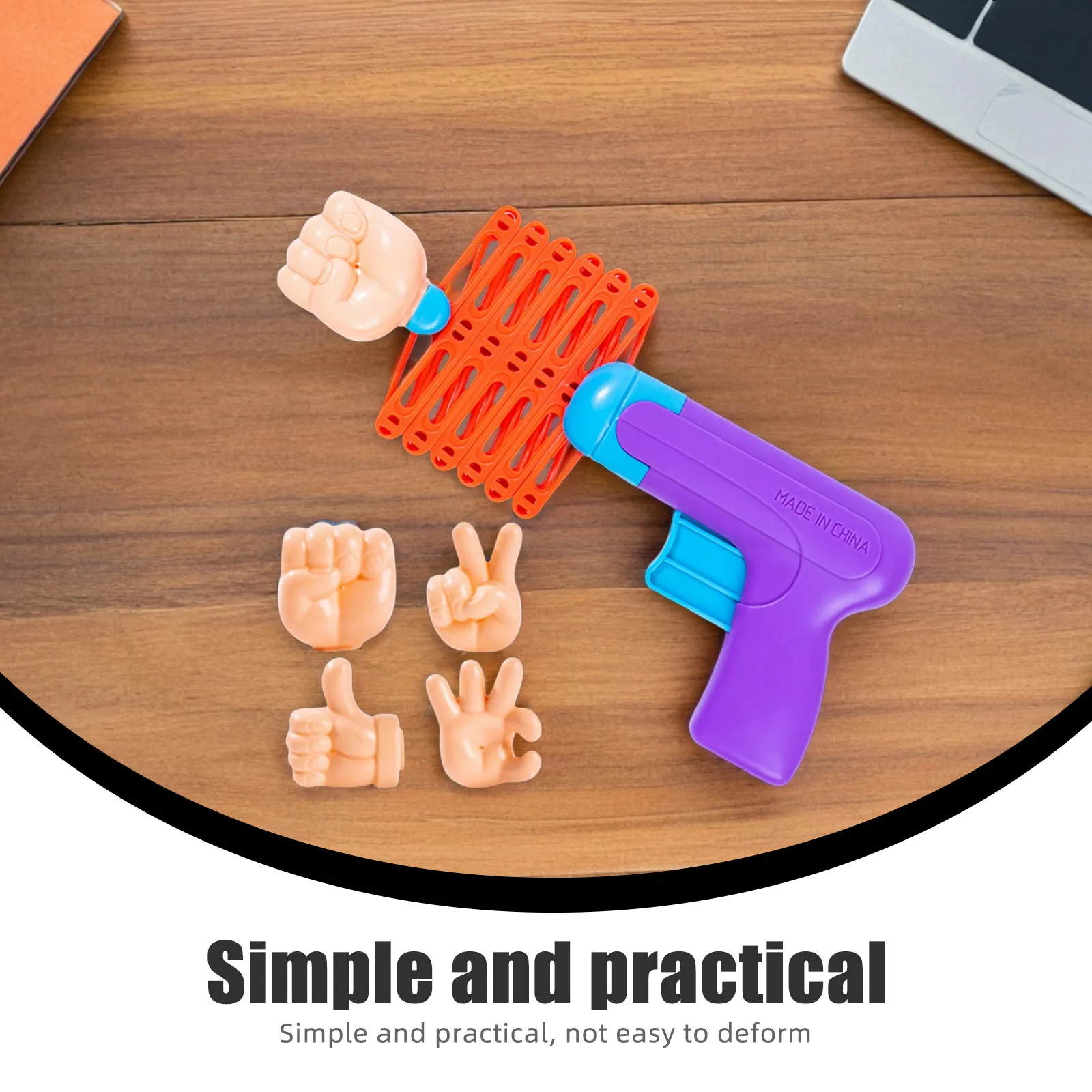 

1Set Spring Telescopic Fists Prank Stress Relieve Indoor Office Party Plaything Funny Creative Gift Prank Toy Stress Toy