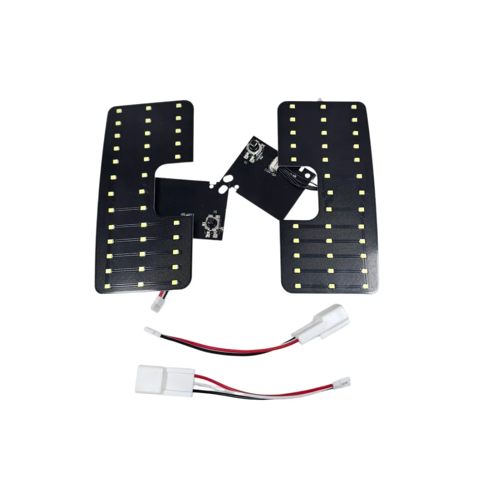 July King 2 pcs Car LED Reading Lights with Toyota Noah Voxy 80# ZWR/ZRR8# H26.1-R3.12, 6000K LED Indoor Dome Map Light