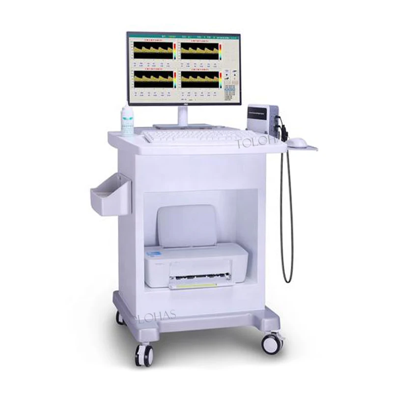 LHA2V4M Trolley Ultrasonic Transcranial Doppler  Flow Analyzer TCD Test Machine Medical Ultrasound Transcranial Doppler