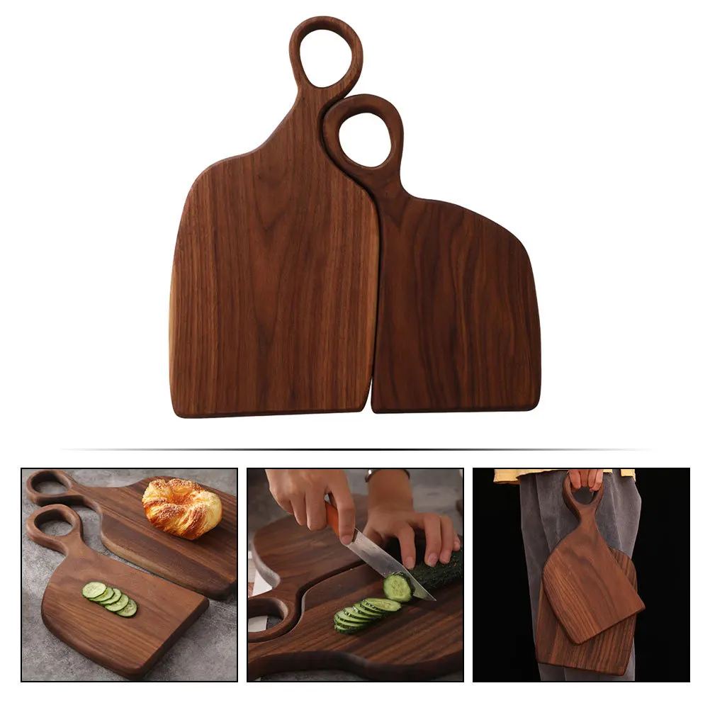 

1 set 1 Set Walnut Couple Cutting Sign Rustic Wooden Wall Art Decor Kitchen Dining Room Home Farmhouse Decoration Indoor Serving