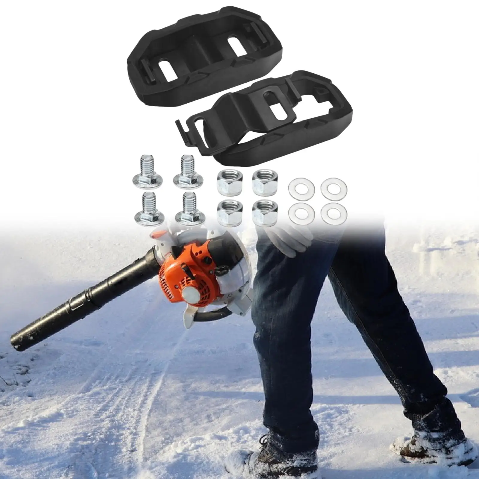 

Snow Blower Skid Plate Shoes 726003 Snowblower Component Attachment Easy Installation Replaces 72603100 for 926027 939003