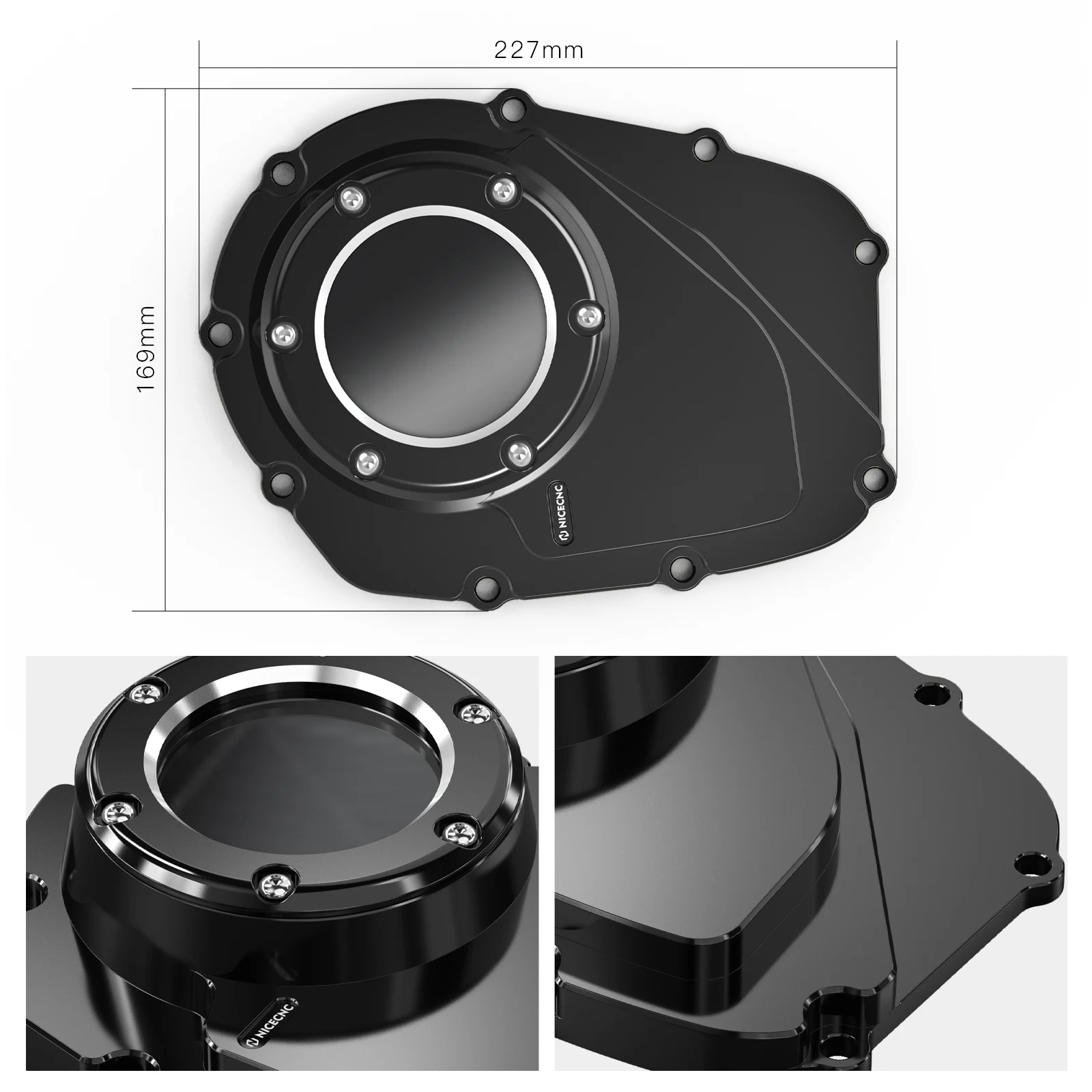 For Harley Street Glide FLHX 2017-2021 Cam Cover Camshaft Cover Road Gilde FLTRX FLTRXS Fat Boy FLFBS 114 Street Bob FXBBS 114