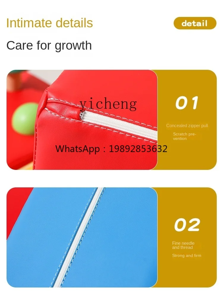 ألعاب تعليمية للأطفال من ZZ معدات التدريب الحسي حقيبة ناعمة مجموعة إسفنجية حقيبة ناعمة منزلق التسلق #4